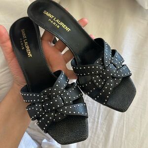 YSL Yves Saint Laurent Mule heels